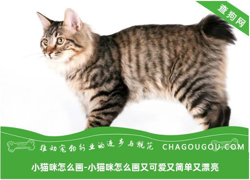 小猫咪怎么画-小猫咪怎么画又可爱又简单又漂亮